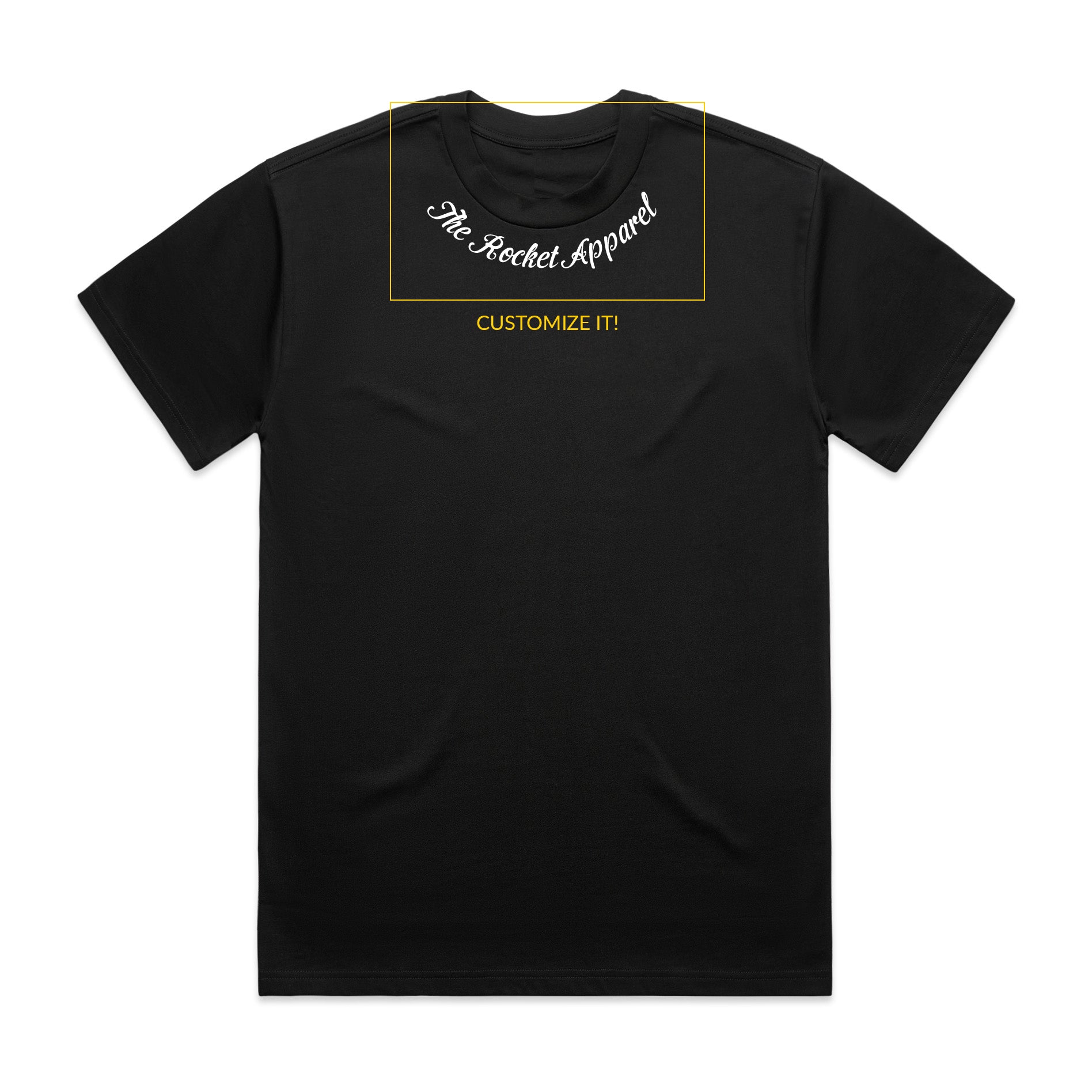Neck lettering T-Shirt
