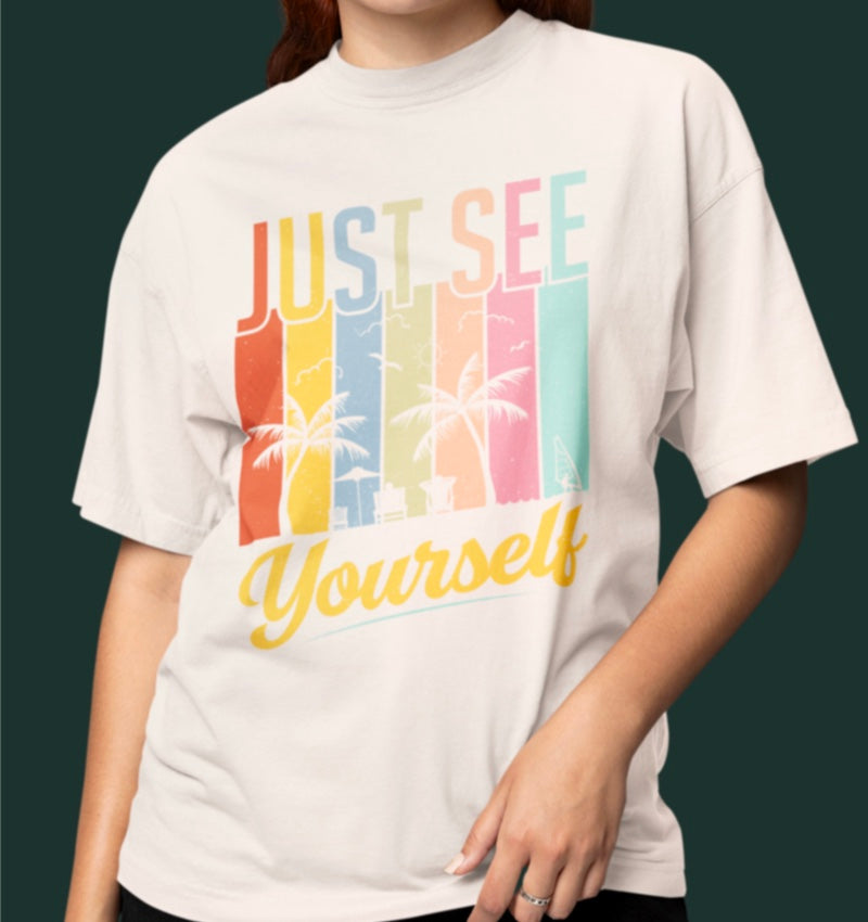 Vintage T-Shirt + Custom text & image