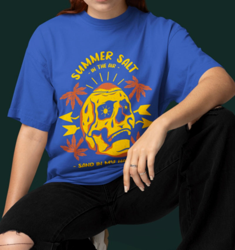 Vintage T-Shirt + Custom text & image
