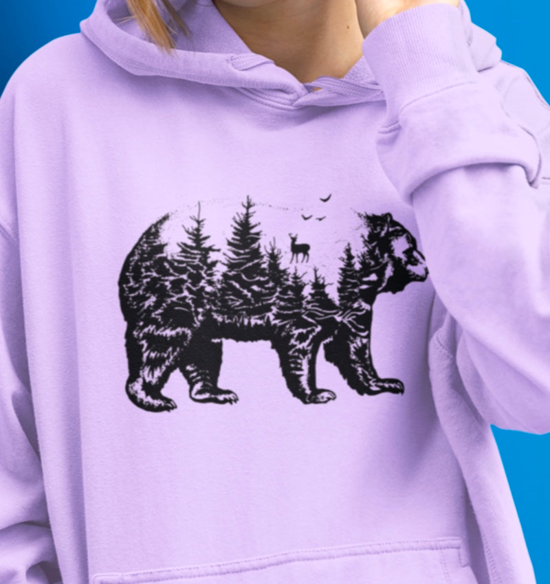 Vintage Hoodie + Custom Text & Image