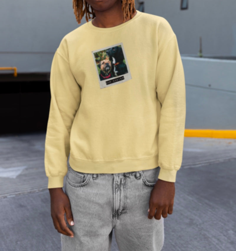 Custom Vintage Polaroid Sweatshirt