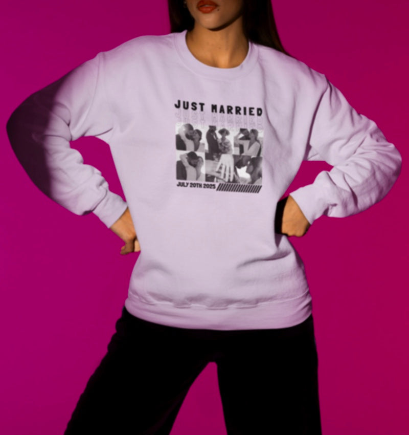 Custom Collage Vintage Crewneck