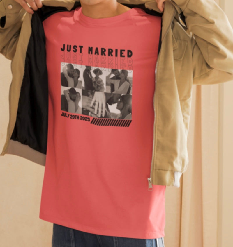Custom Collage Vintage T-Shirt