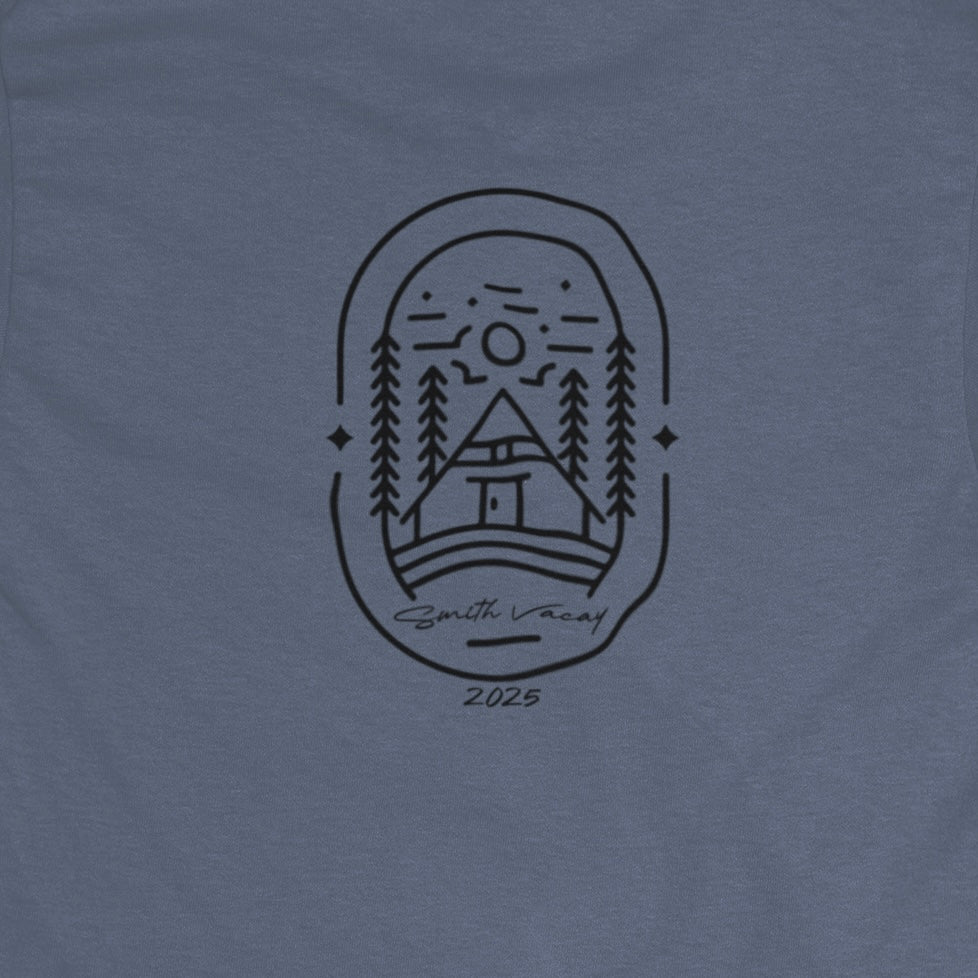 Custom Cabin Badge Vintage Hoodie