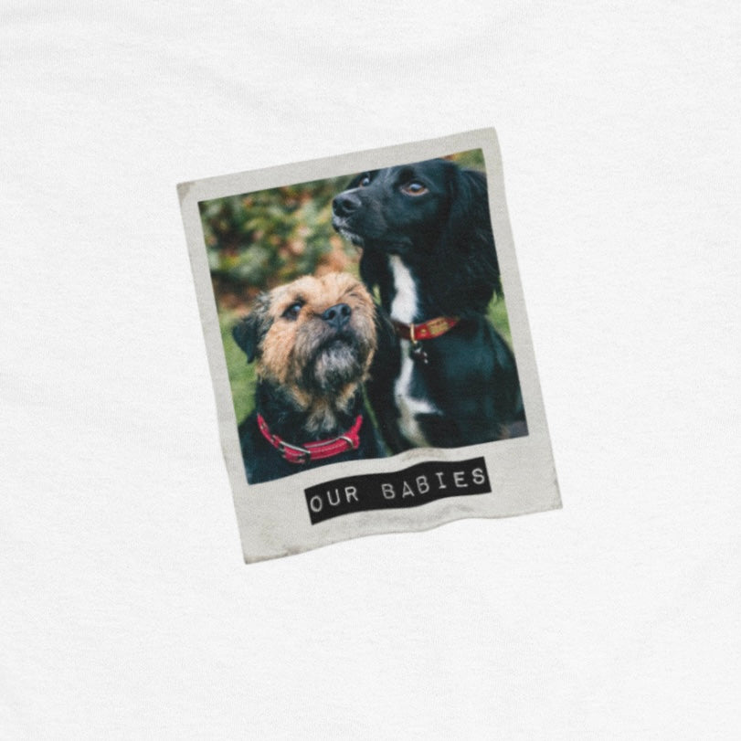 Custom Polaroid Oversized T-Shirt
