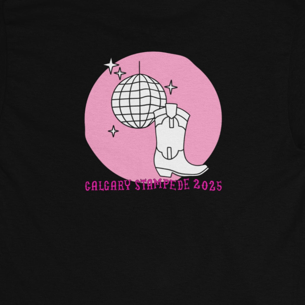 Custom Disco Boots Oversized T-Shirt