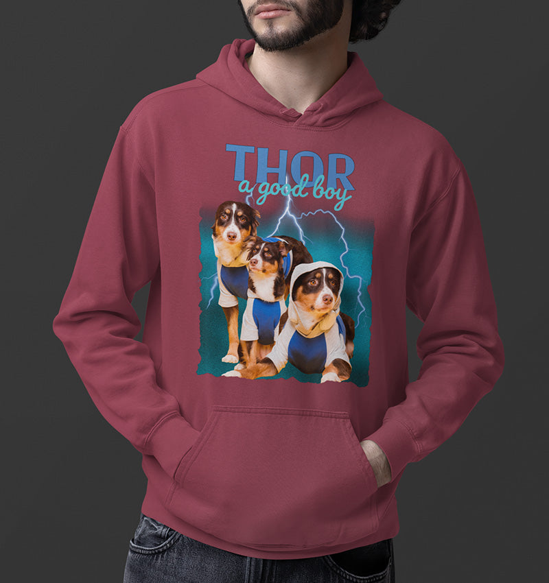 Custom Bootleg Vintage Hoodie