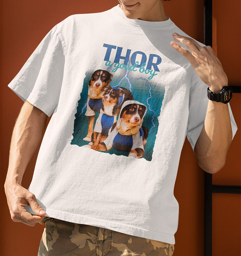 Custom Bootleg Oversized T-Shirt