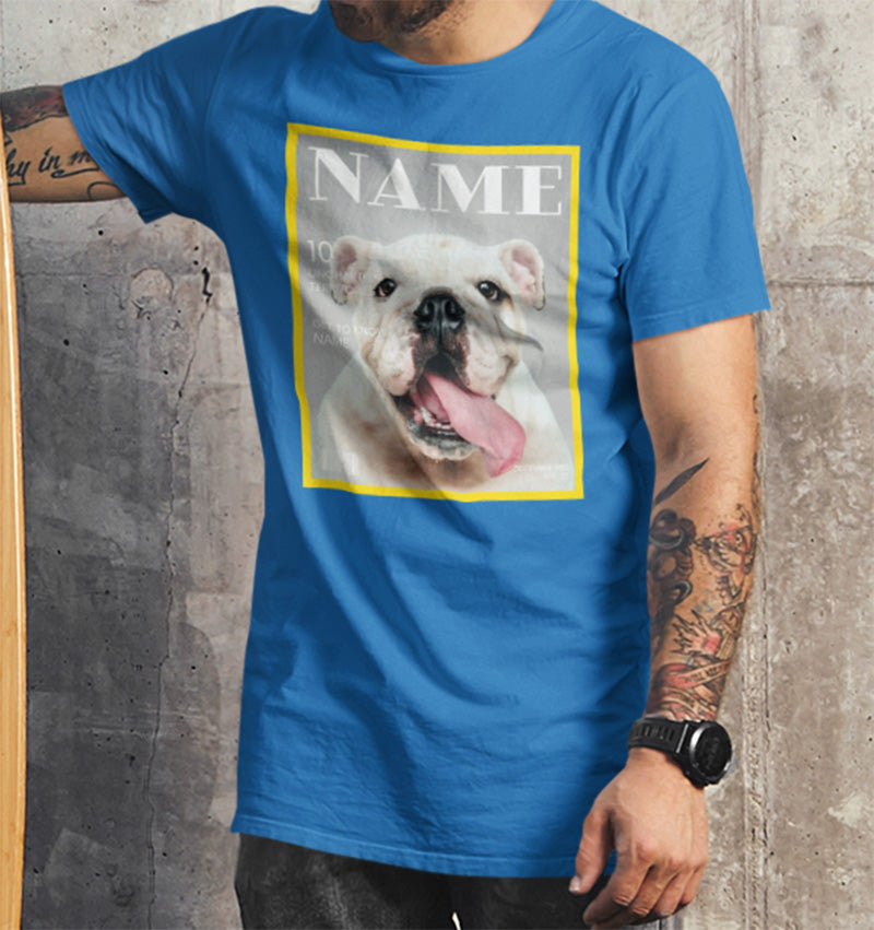 Custom Magazine Cover Classic T-Shirt