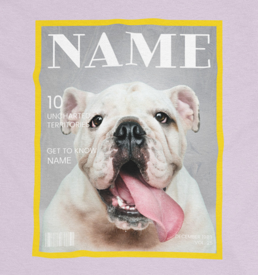 Custom Magazine Cover Classic T-Shirt