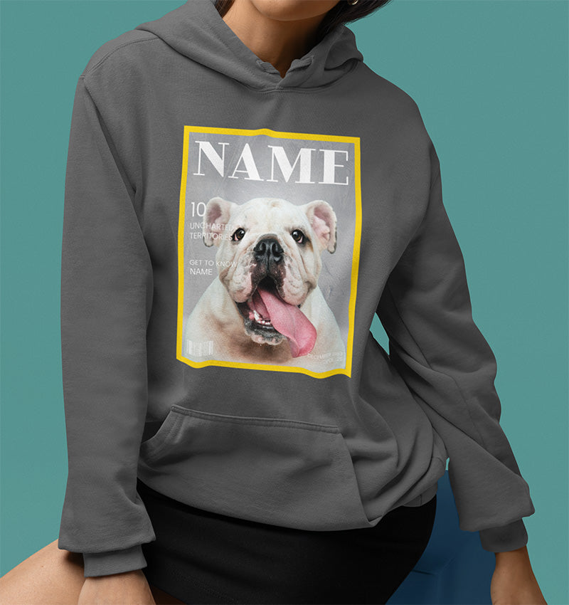 Custom Magazine Cover Vintage Hoodie