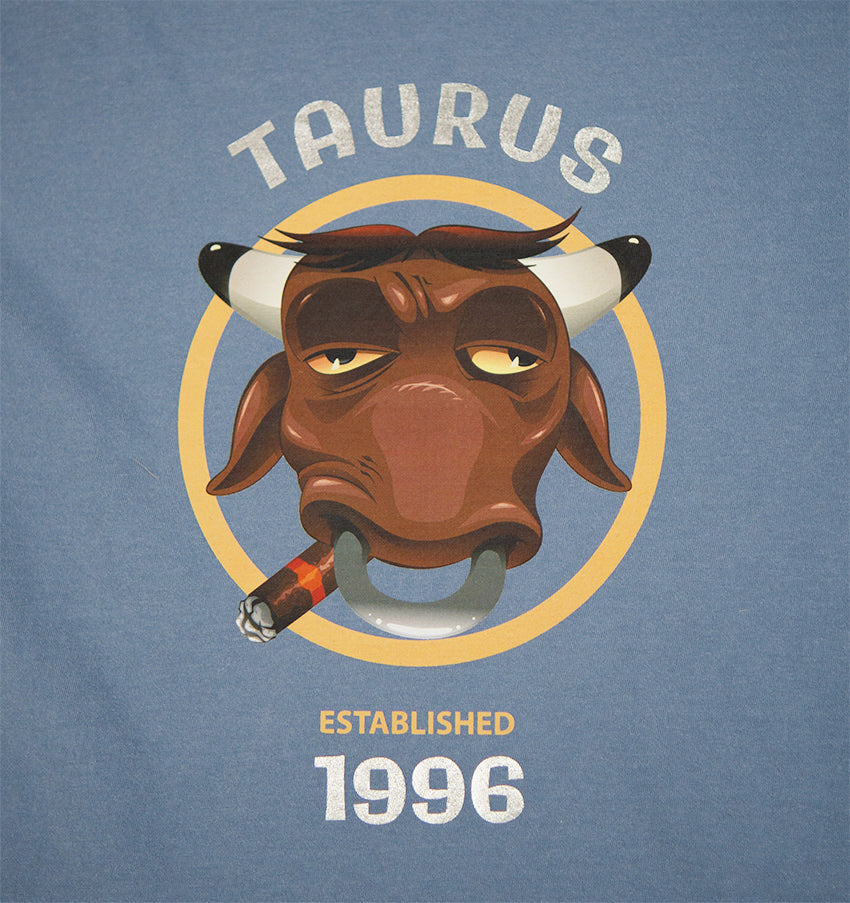 Custom Zodiac Vintage T-Shirt | Silver