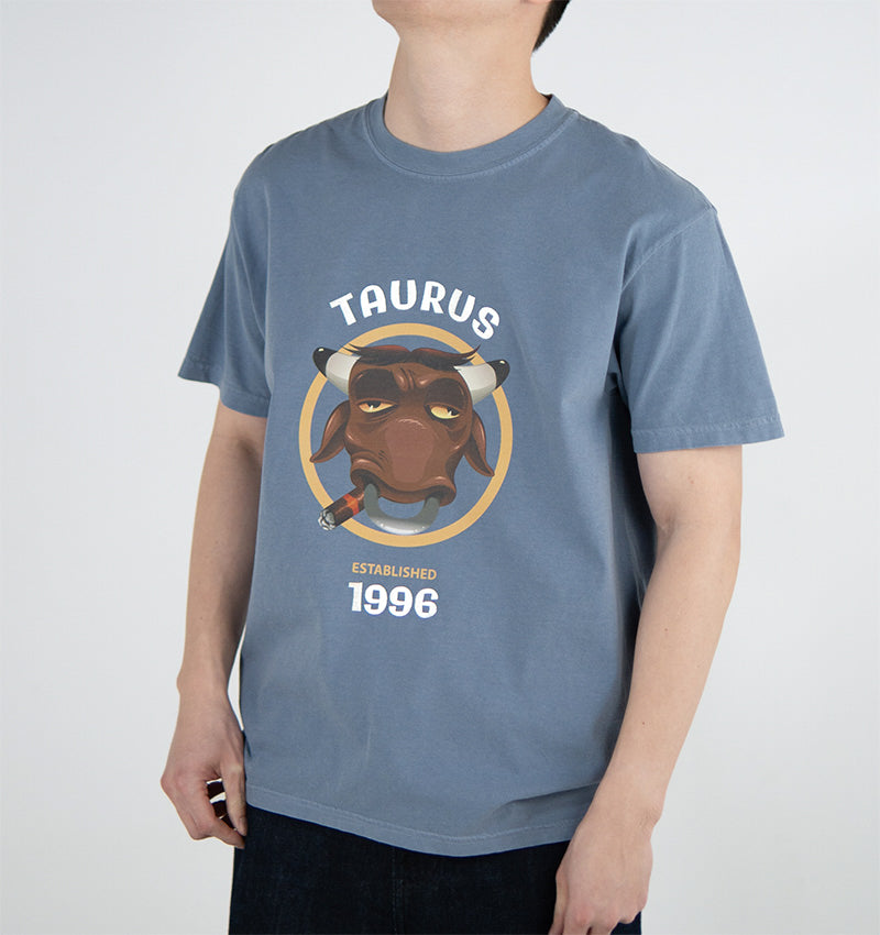 Custom Zodiac Vintage T-Shirt | Silver