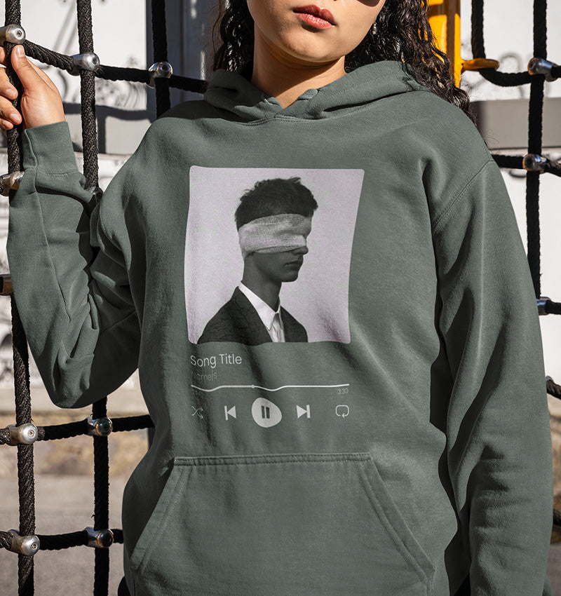 Custom Song Vintage Hoodie