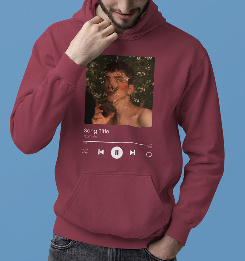Custom Song Vintage Hoodie