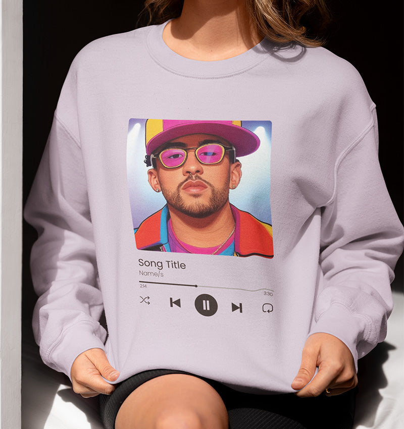 Custom Song Vintage Crewneck