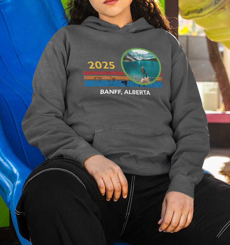 Custom Travel Photo Vintage Hoodie
