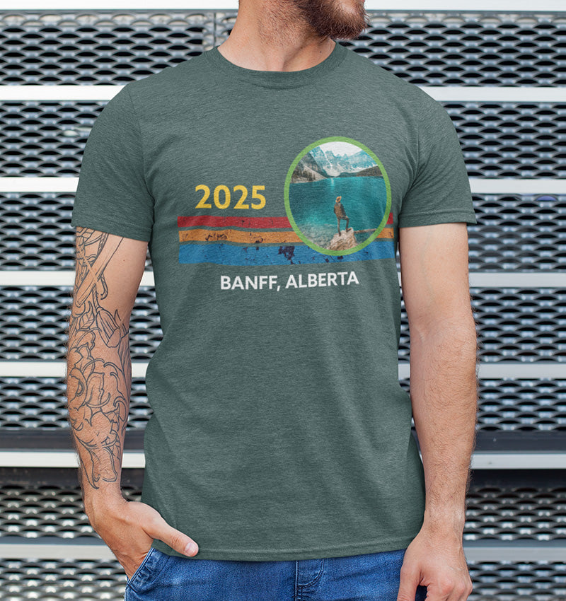 Custom Vintage Travel Photo T-Shirt