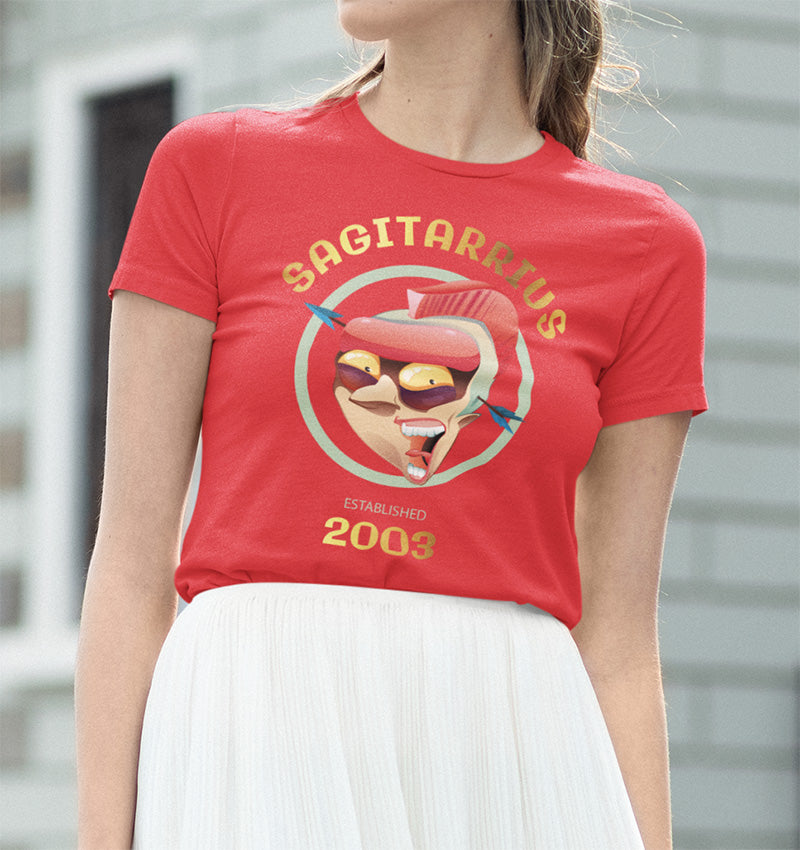 Custom Zodiac Classic T-Shirt | Gold