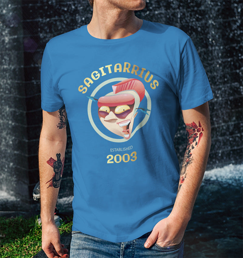 Custom Zodiac Classic T-Shirt | Gold