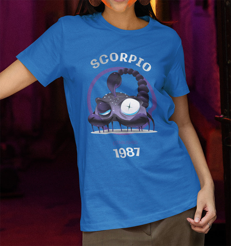 Custom Zodiac Classic T-Shirt | Silver