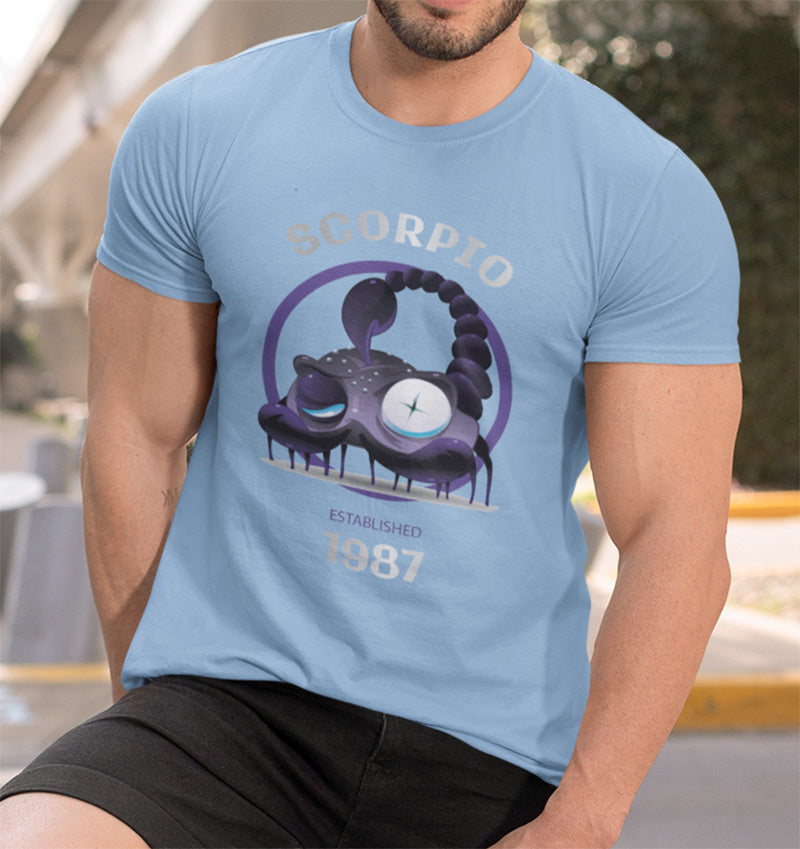 Custom Zodiac Classic T-Shirt | Silver