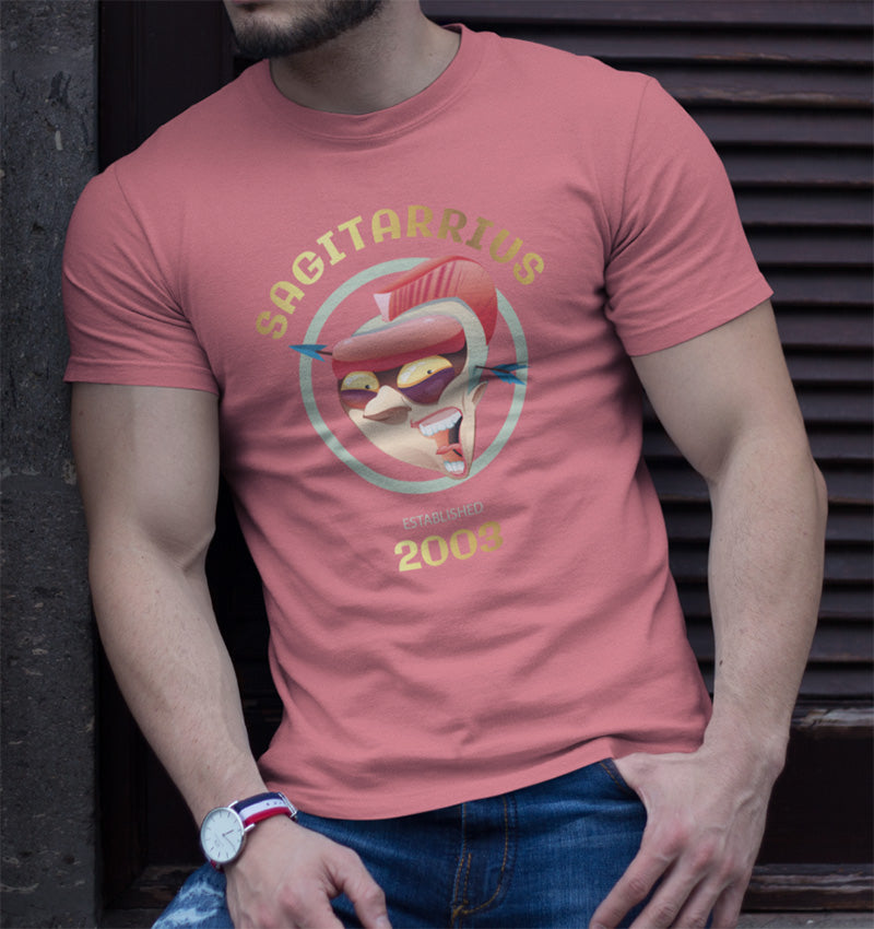 Custom Zodiac Vintage T-Shirt | Gold