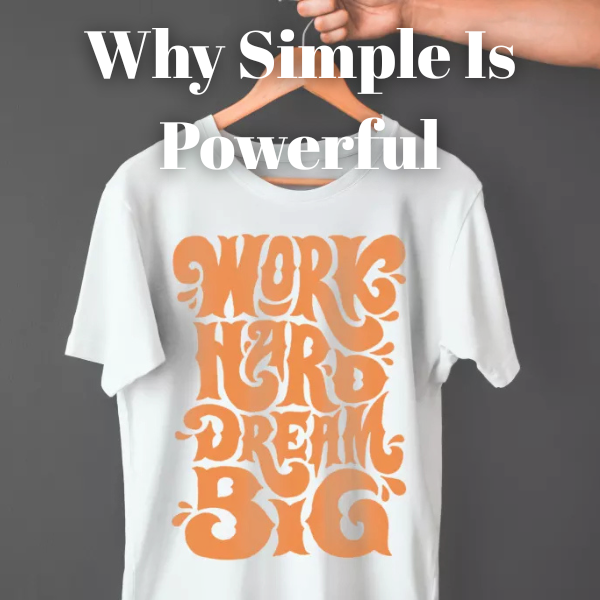 Text-Only Tees: Why Simple Is Powerful